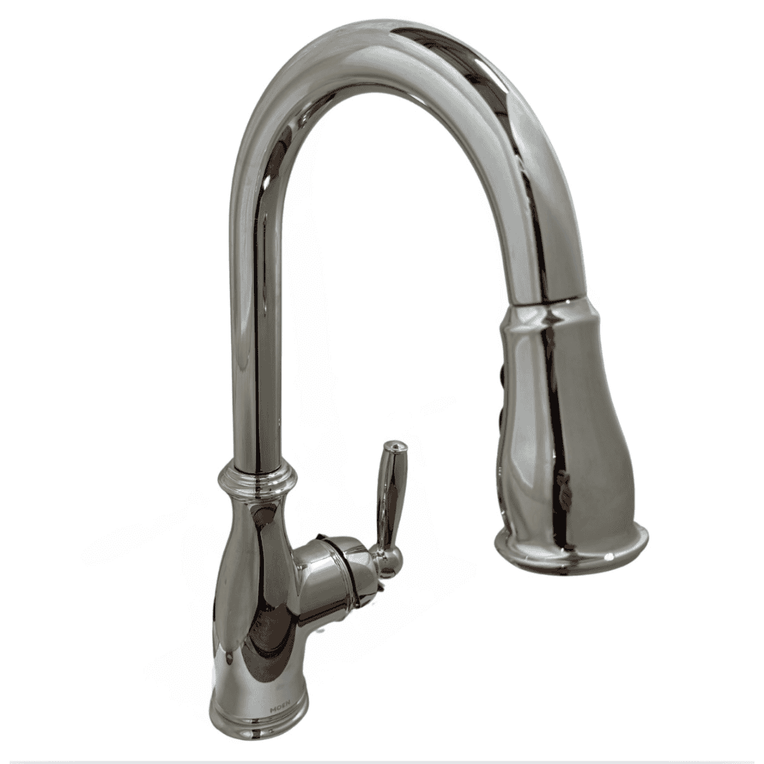 7185C Single-Handle Pull-Down Sprayer Kitchen Faucet with Power Boost in Chrome