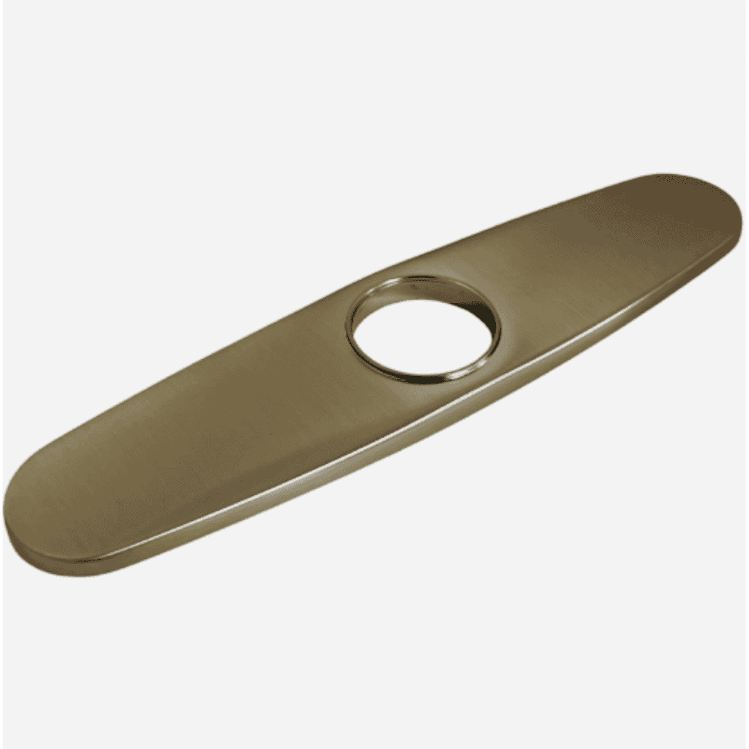 141002SRS 10.27 in. x 2.45 in. Escutcheon Plate in Spot Proof Stainless Steel