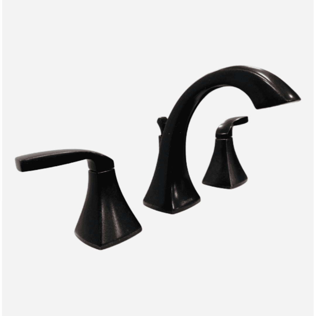 T6905ORB 8 in. Widespread 2-Handle High-Arc Bathroom Faucet Trim Kit in Oil-Rubbed Bronze (Valve Not Included)