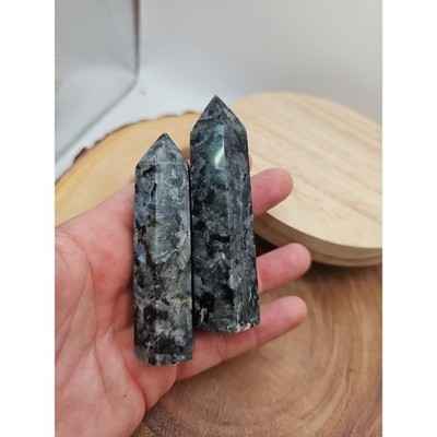 1-pair-larvikite-tower-42lb-3-5in-tall