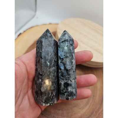 1-pair-larvikite-tower-42lb-3-5in-tall