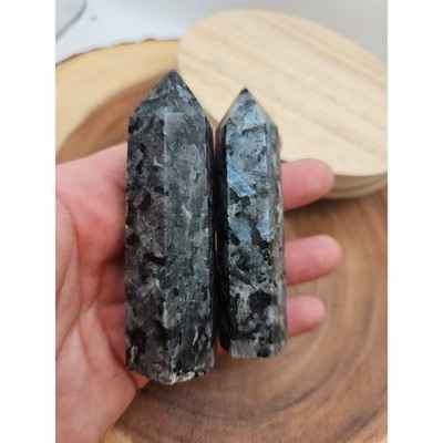 1-pair-larvikite-tower-42lb-3-5in-tall