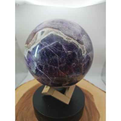 11.78lbs Natural Dream Amethyst Quartz Crystal Sphere Ball