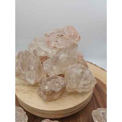 1lb Natural Raw Clear White Quartz Crystal Original Healing 5pcs Avg