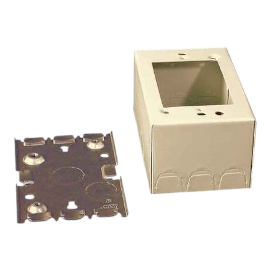 Legrand V5744S Deep Switch and Receptacle Box Ivory V5744S