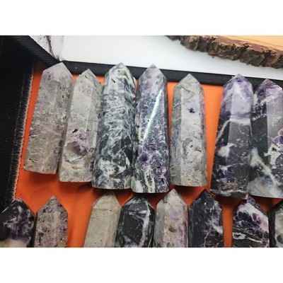 2pcs-natural-rainbow-fluorite-quartz-crystal-point-tower-polished-4in-tall-avg