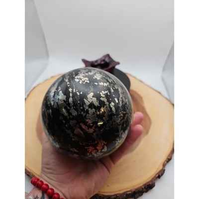 7-37lb-natural-chalcopyrite-quartz-magic-crystal-healing-ball-sphere-healing