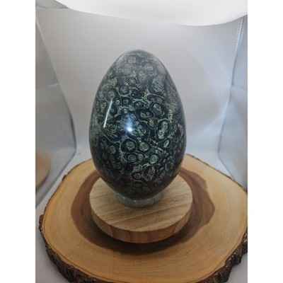 9.1LB Natural Kambaba Jasper Quartz Crystal egg Mineral specimen Healing