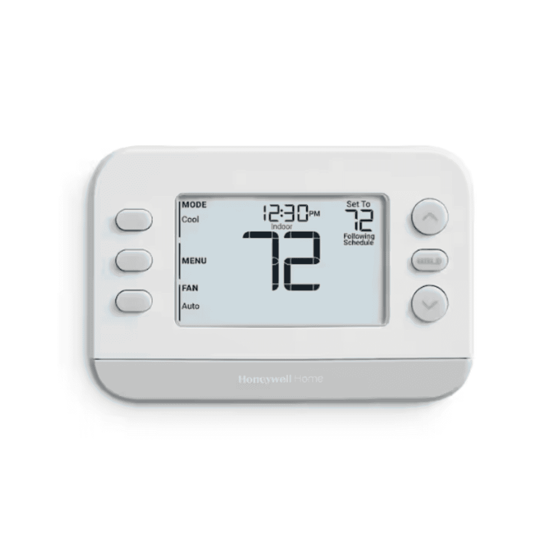 Honeywell Home RTH22B/N X2P Programmable Thermostat, Conventional/Heat Pump, Flexible Schedule
