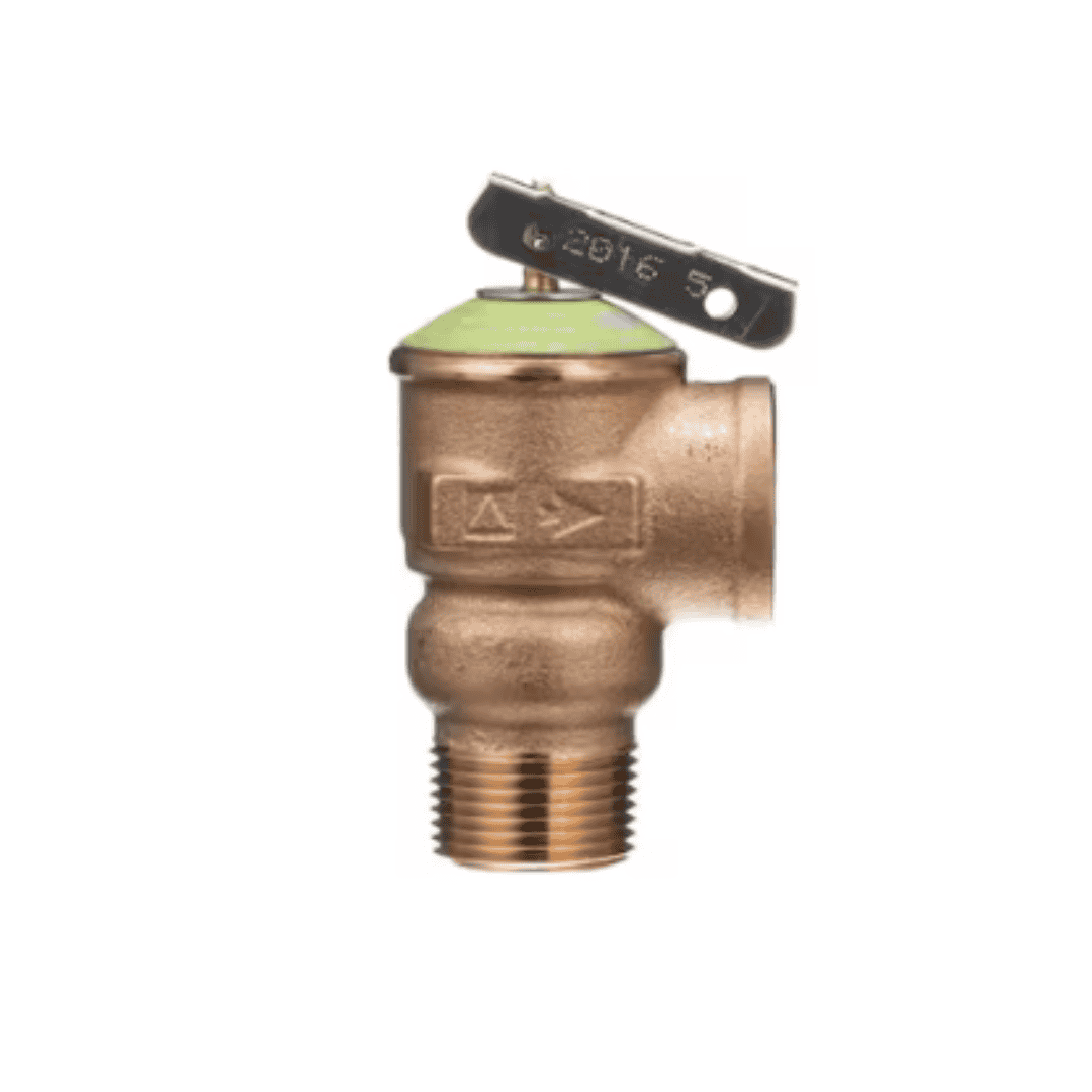 Wilkins P1000AXL-30C 3/4 in. 30 PSI Brass Relief Valve