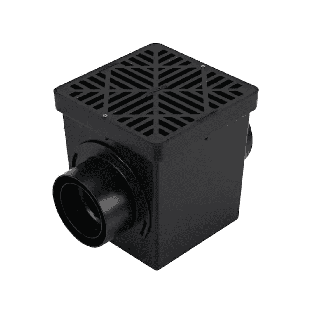 nds-900bkit-9-in-x-9-in-plastic-square-drainage-catch-basin-in-black-2-opening-kit