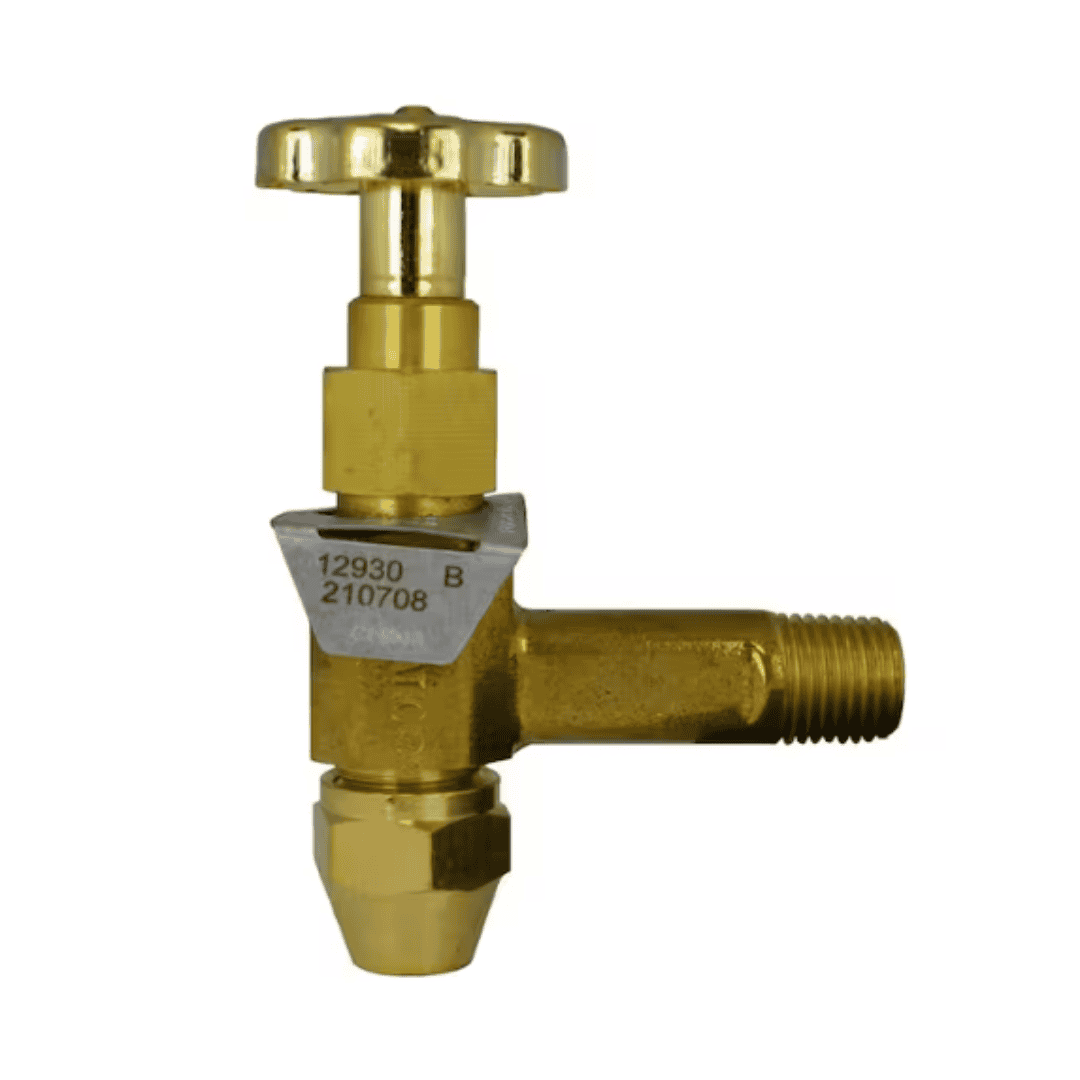 BECKETT 12930 Gold handwheel shutoff at 200F