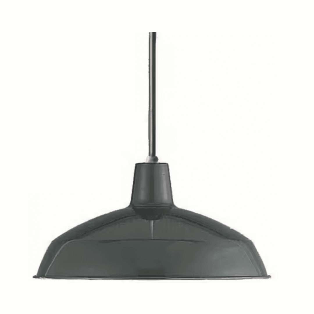 Volume Lighting V1819-17 1-Light Dark Green Interior Pendant