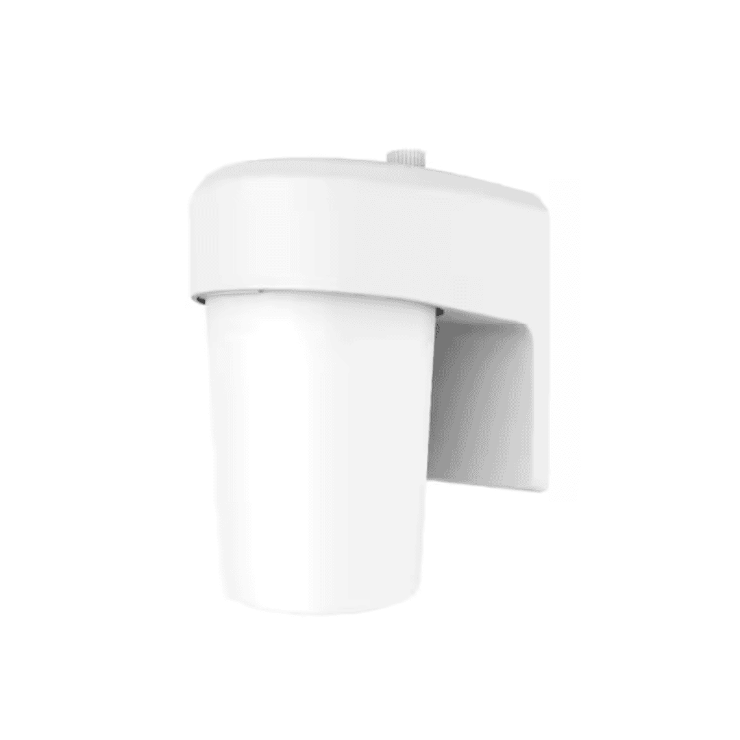 Commercial Electric FE08CEW FE 60-Watt, Equivalent CE Integrated LED Jelly Jar White, Area Light 4000 K