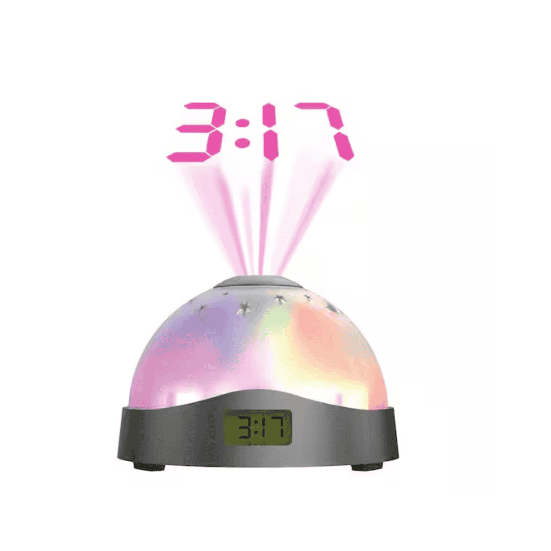 Tzumi 6999HD LED ColorClock Projection Night Light