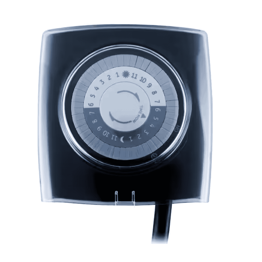 Defiant 49813DI 15 Amp 24-Hour Outdoor Plug-In Extreme Weather Mechanical Timer, Black