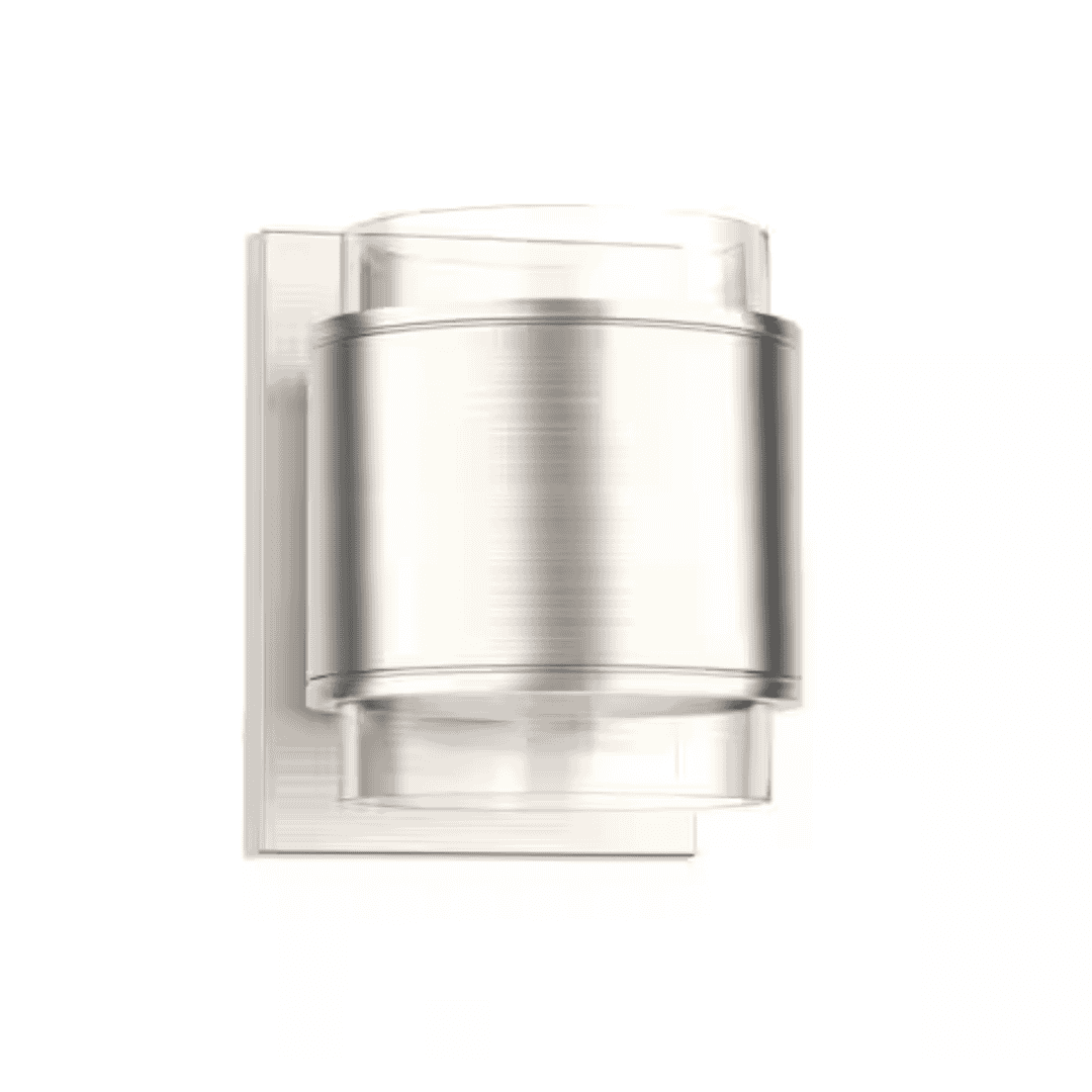 Hampton Bay RS513859 Upton Brushed Nickel LED Sconce