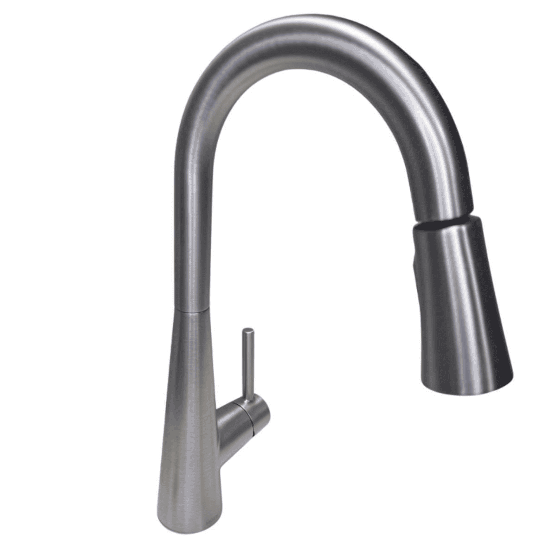 9126SRS Single-Handle Pull-Down Kitchen Faucet in Stainless Steel (1.5 Gallons Per Minute)