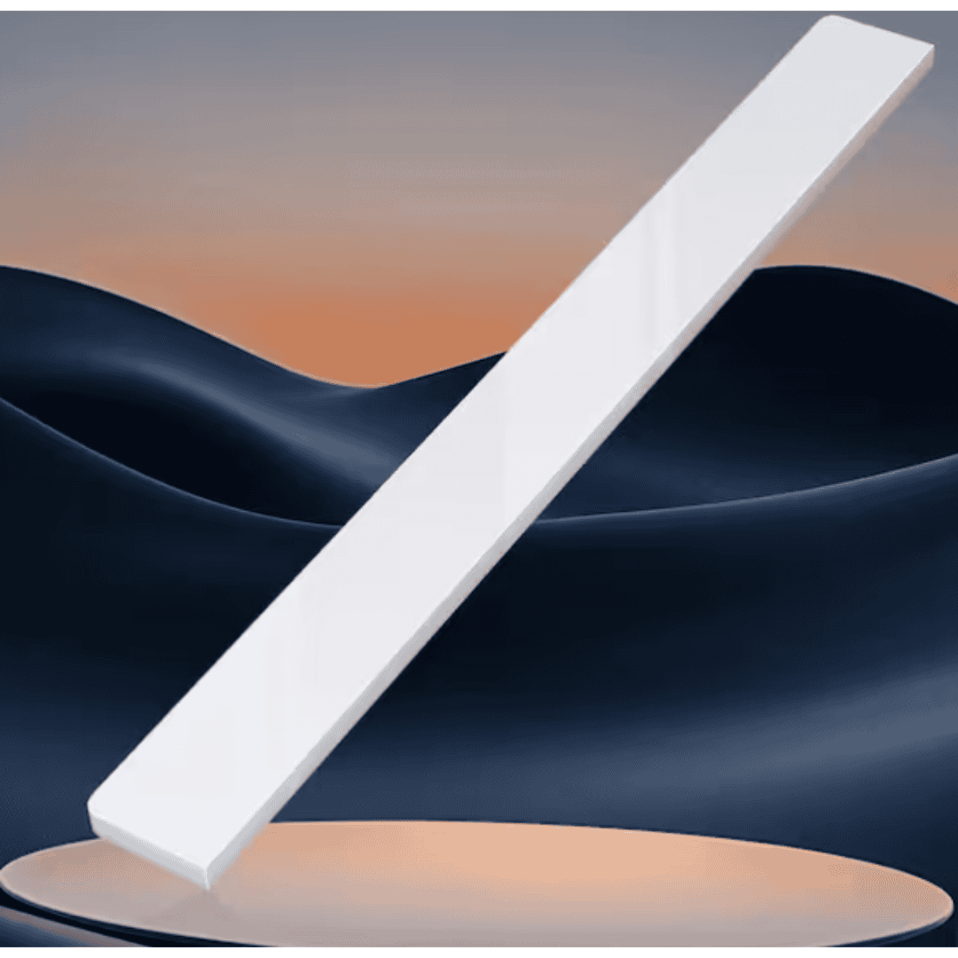 NTQ N-SPL30-W 30 in. Solid Surface Vanity Backsplash Bathroom Vanity Back splash in White