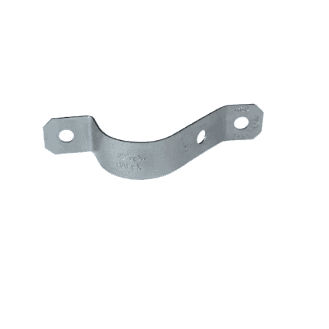 Halex 62205B Universal 1/2 in. 2-Hole Strap (80-Pack)