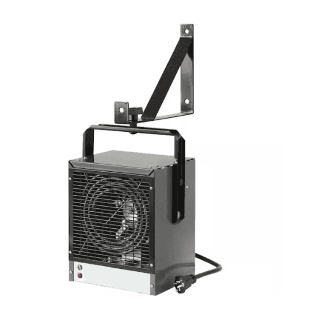 Cadet CGWH4031G 240-volt 4,000-watt Garage/Workshop Fan-forced Electric Heater in Grey with Built-in Thermostat