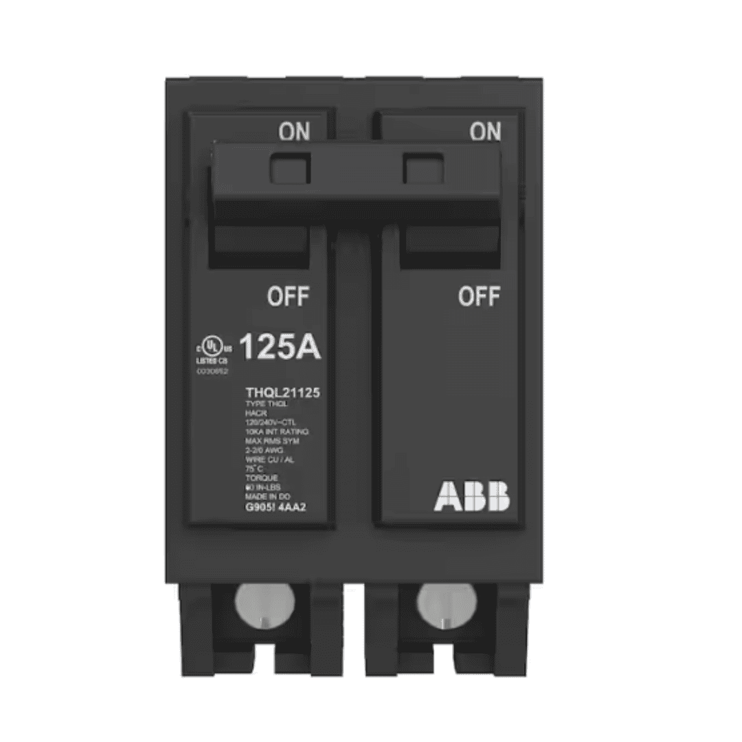 ABB THQL21125PA 125 Amp 1 in. Double-Pole Circuit Breaker (THQL21125PA)