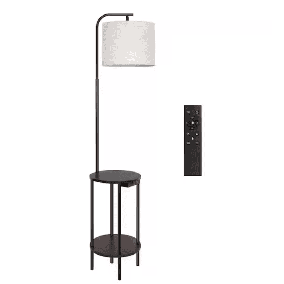 bicik-h-zzz02-us-b-62-in-black-1-light-dimmable-standard-tray-table-floor-lamp-with-usb-charging-port-and-remote-control
