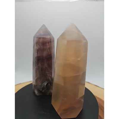 Fluorite crystals Set Of 2 1.69lbs