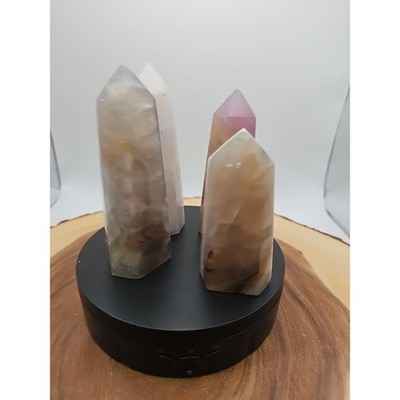 Fluorite crystals Set Of 4,2.52lbs