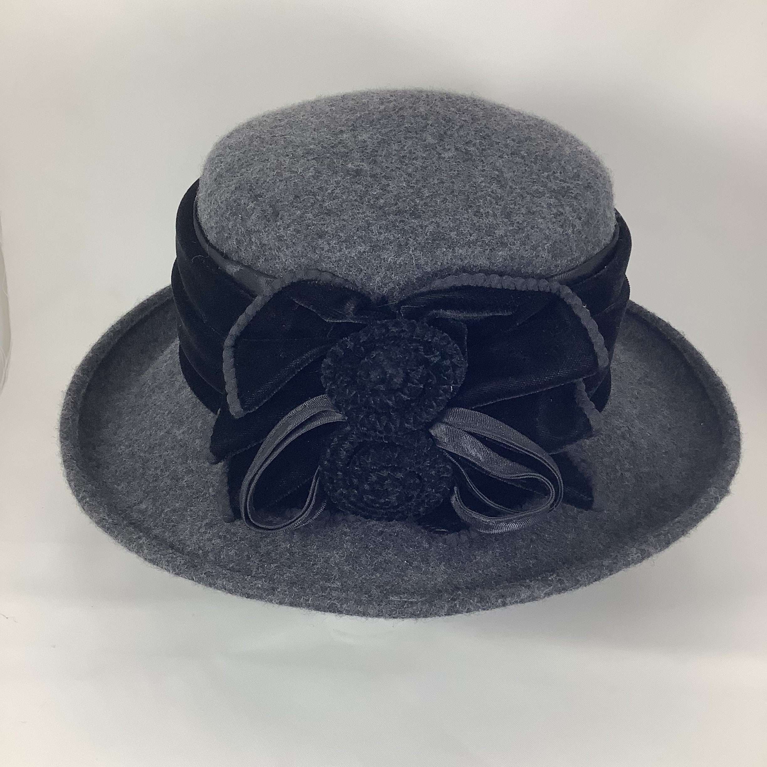 Galliano Sorbatti Ladies Hat Gray Wool
