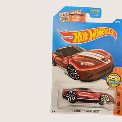 Hot Wheels HW Digital Circuit '11 Corvette Grand Sport -- ITEM #3513