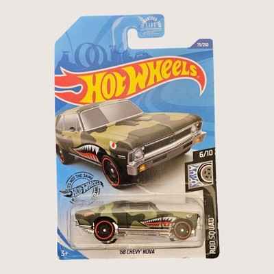 Hot Wheels Rod Squad 68 Chevy Nova .  ITEM #3639