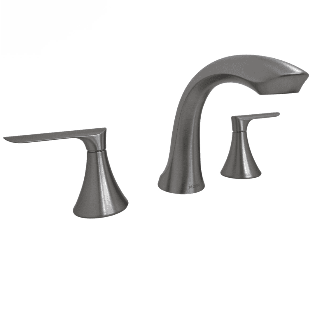 84517SRN 8 in. Widespread 2-Handle Bathroom Faucet in Brushed Nickel (Valve Included)