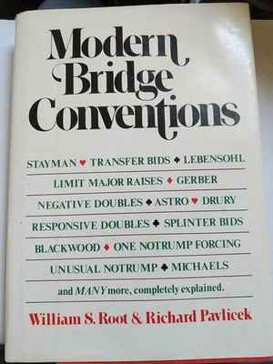 Modern Bridge Conventions by William S Root Book