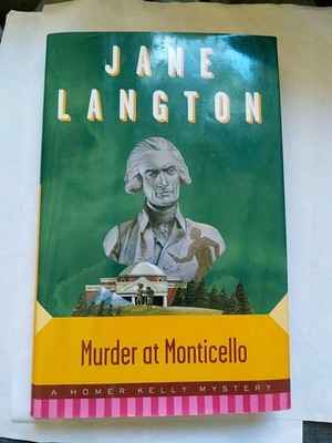 Murder At Monticello by Jane Langton Book
