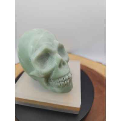 Natural Jasper Calcite Skulls Crystal Carving Mixed Stones Healing .89lbs