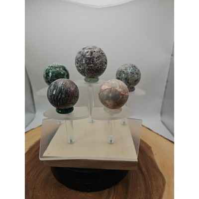 Ocean Jasper Sphere W/stand