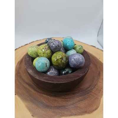 Ocean Jasper Spheres In Bowl 2lbs Of Stones