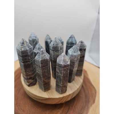 Silver Crazy Lace Towers Set Of 3pcs 3in Tall Avg