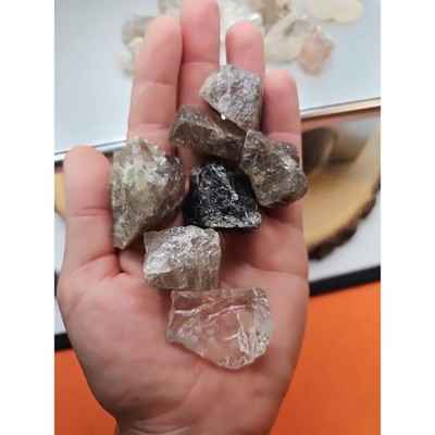 smoky-quartz-mix-19pcs