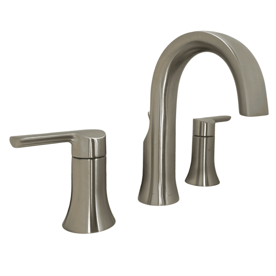 TS6925BN 8 in. Widespread Double-Handle Bathroom Faucet Trim Kit in Brushed Nickel (Valve Not Included)