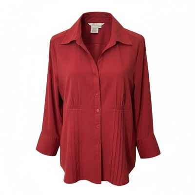 Women's Fred David Stretch Button Down Shirt -- ITEM #3427