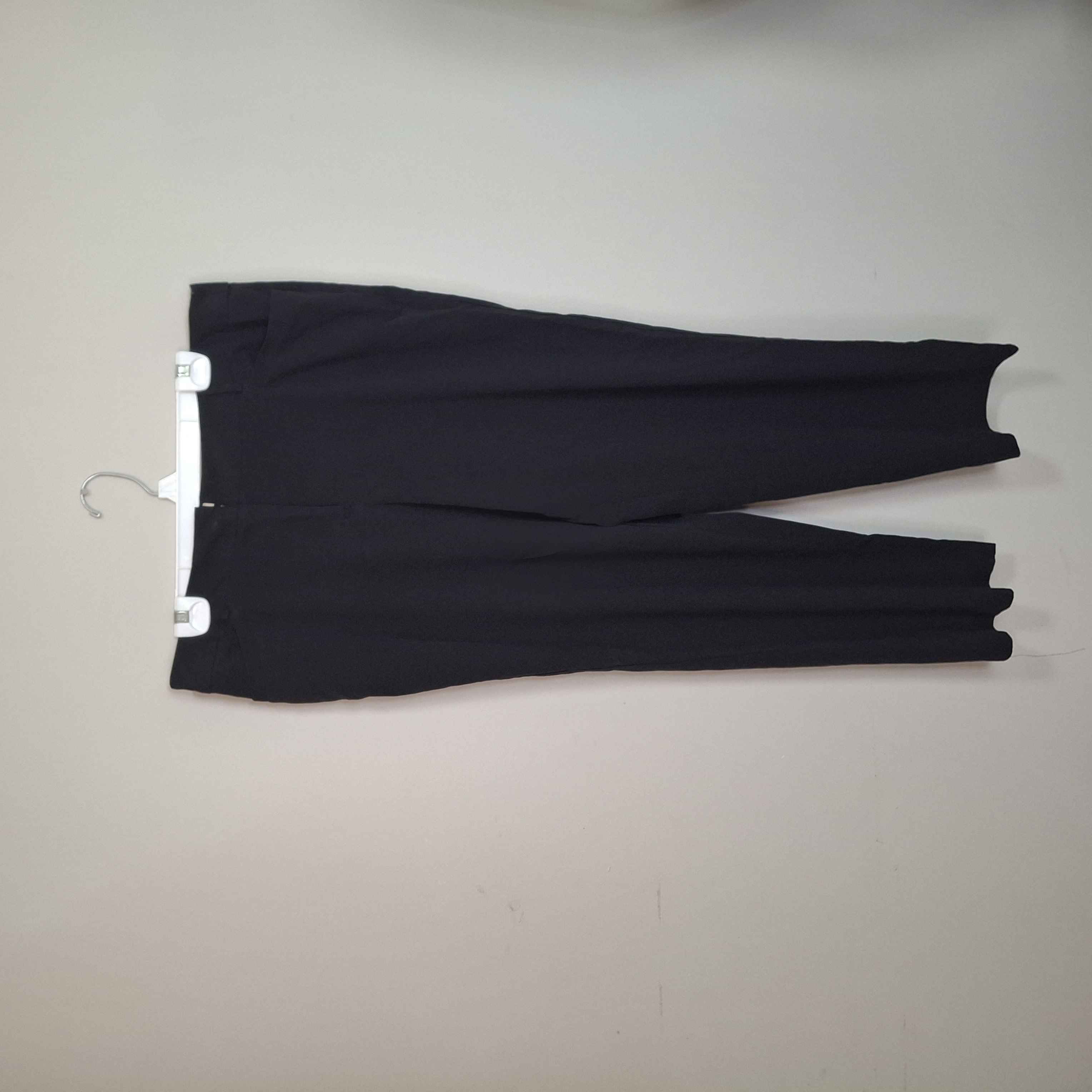 avenue-womens-black-dress-pants-size-14-average-straight-leg-stretch-trousers