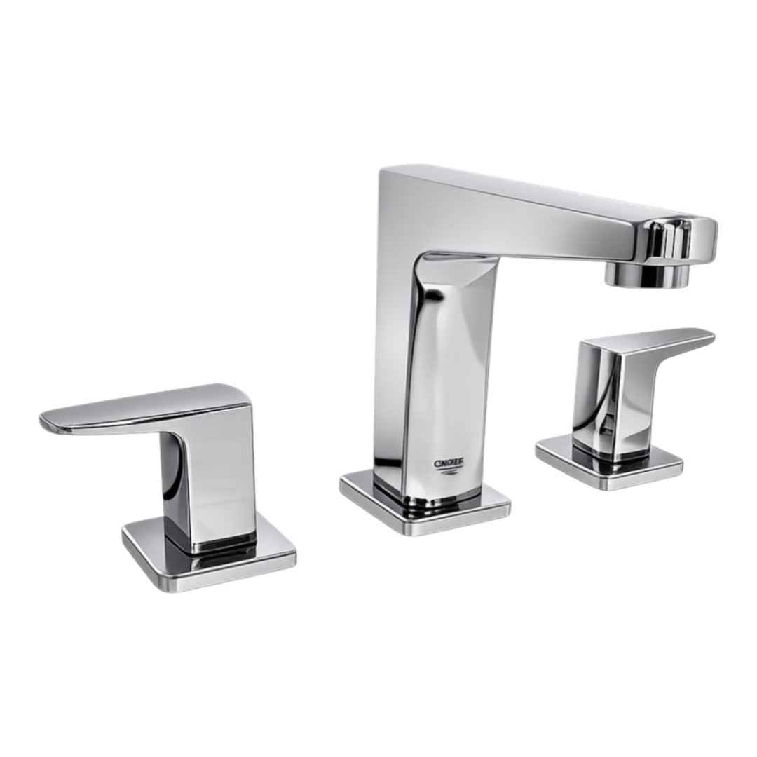 20583000 8 in. Widespread 2-Handle Bathroom Faucet in Chrome Finish