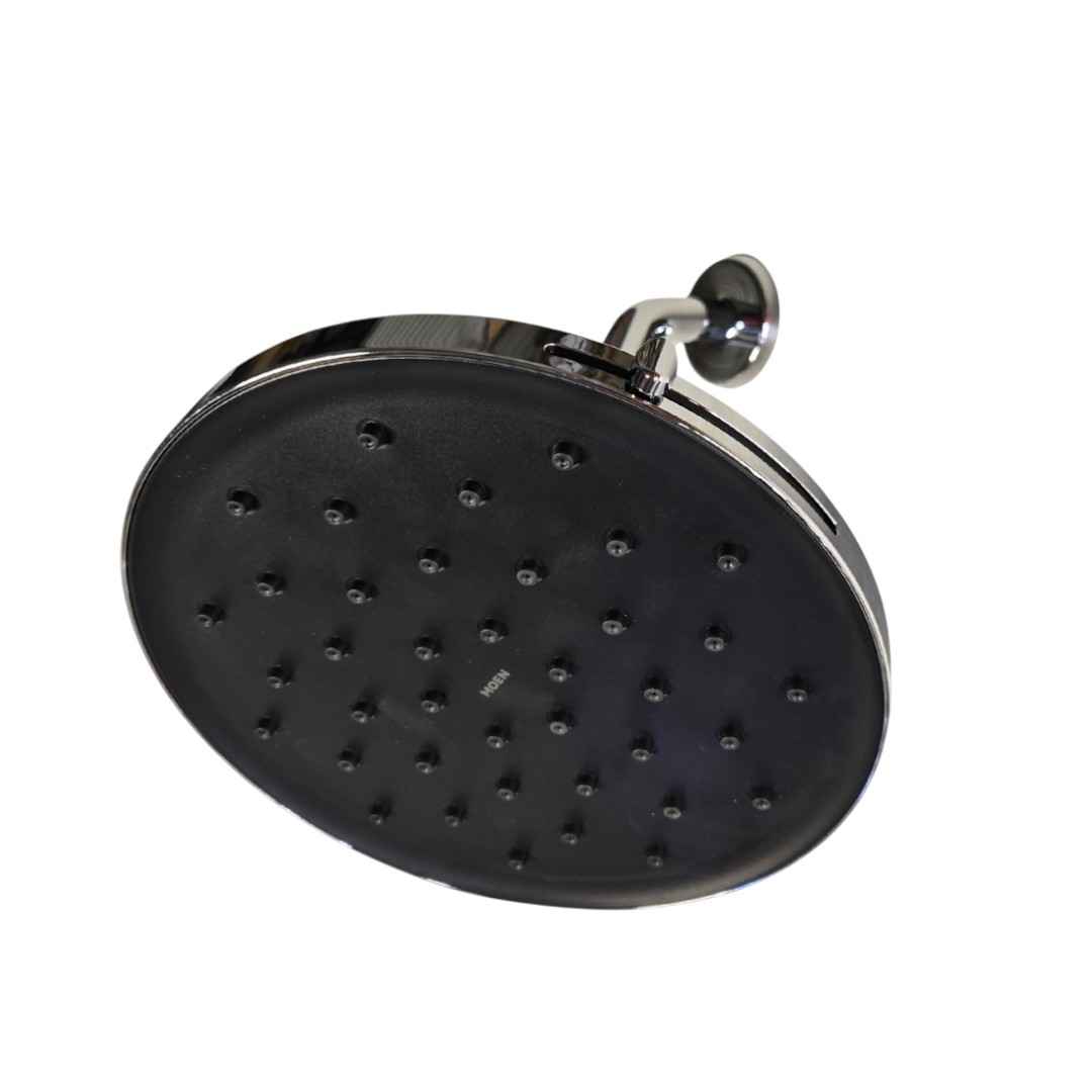 220R2 9 in. Wall-Mount Fixed Rainshower Shower Head with Spray Dial and Magnetic Docking in Chrome