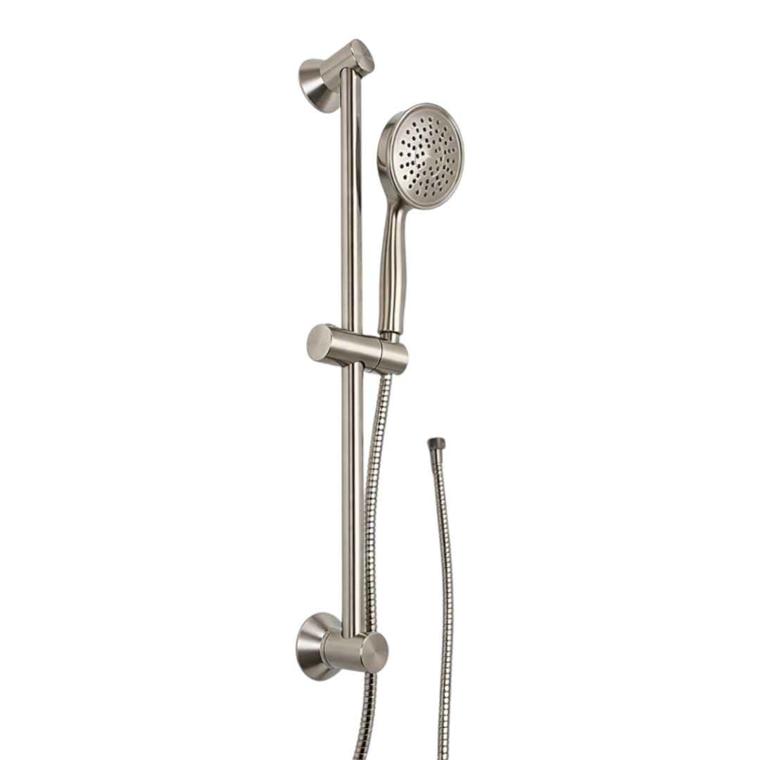3668EPBN 1-Spray Water-Saving Handheld Shower Head with Slide Bar in Brushed Nickel