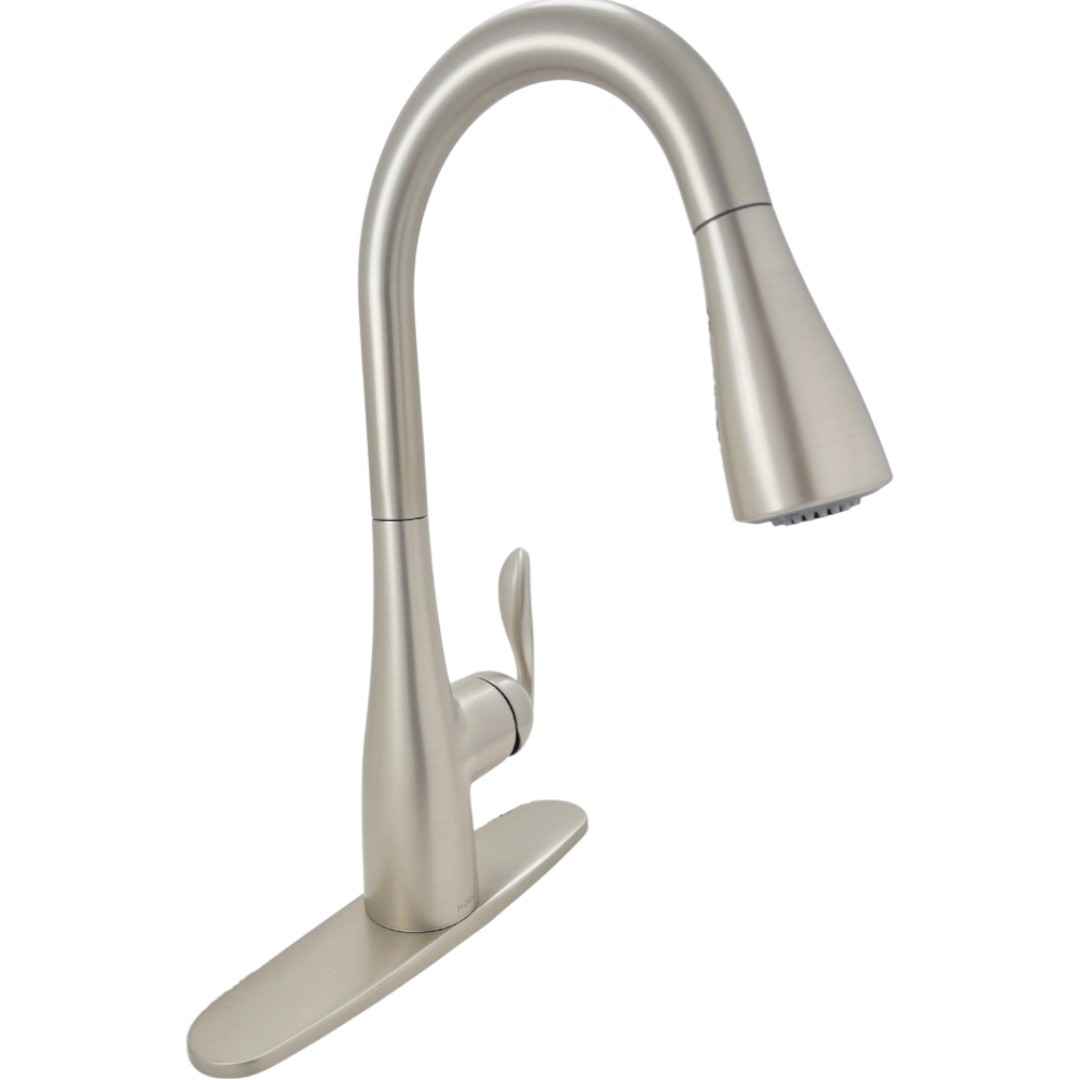 7594srs-single-handle-pull-down-sprayer-kitchen-faucet-with-power-boost-in-stainless-steel-finish