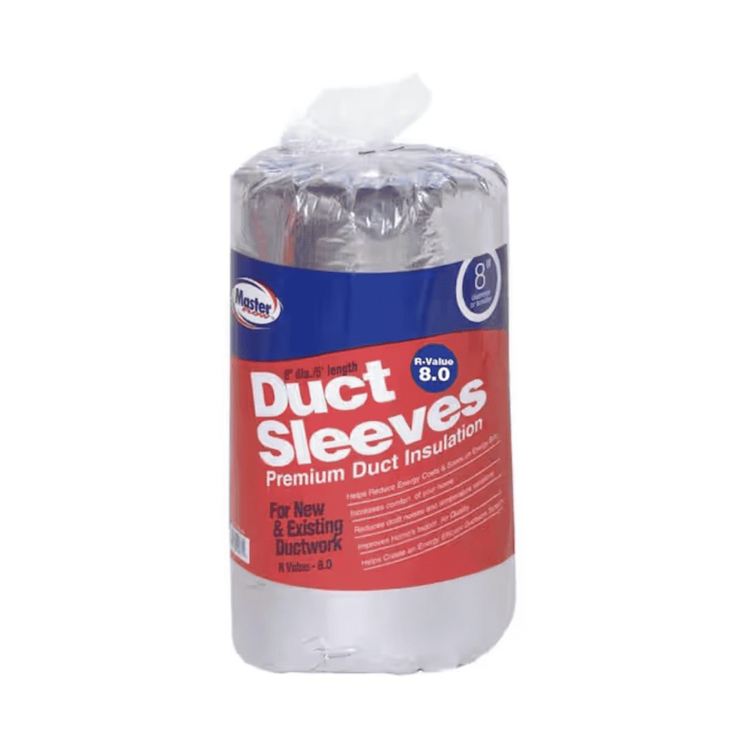Master Flow INSLV8R8 8 in. Dia R-8 Ductwork Insulation Sleeve