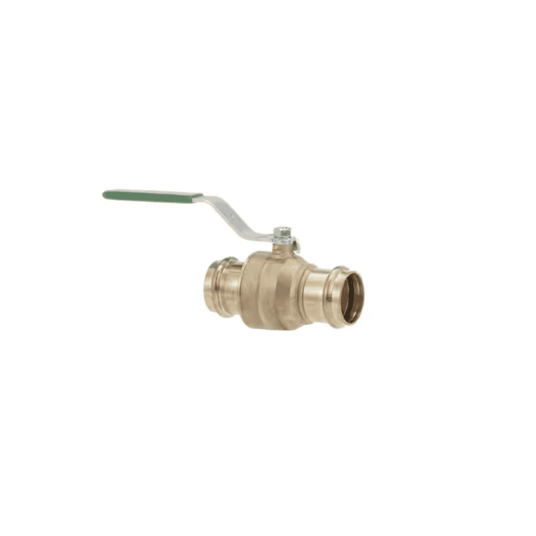 Viega 78430 ProPress 1-1/2 in. Press PXP Zero-Lead Bronze Ball Valve