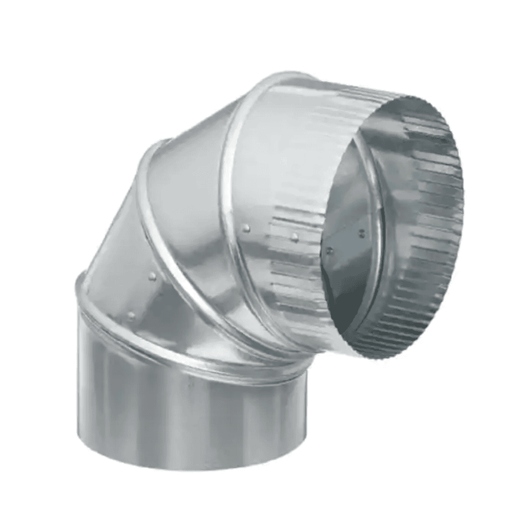 Master Flow 90E14 14 in. 90-Degree Round Adjustable Elbow